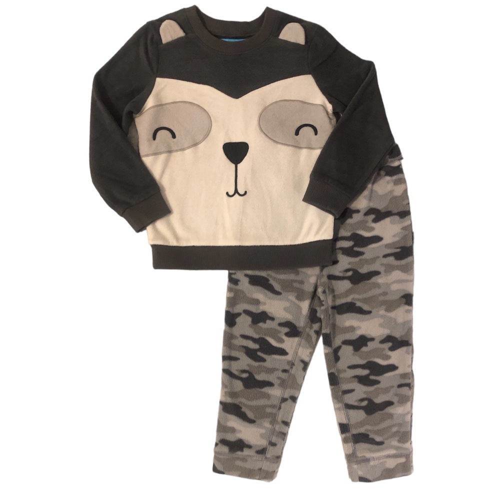 Cute Fleece Sweatsuit Set